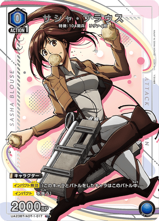 【UA23BT/AOT-1-017】Sasha Blouse(parallel rare)