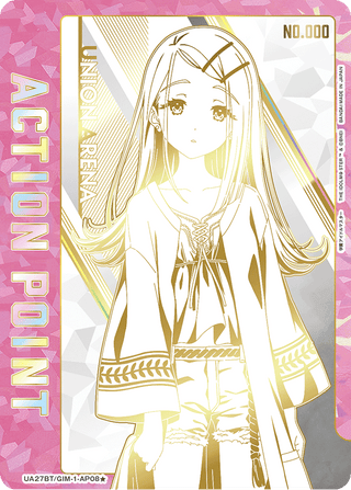 【UA27BT/GIM-1-AP08★】Action Point（Academy Idol Master）(parallel rare)